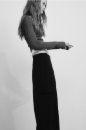 HM  Jersey cargo trousers