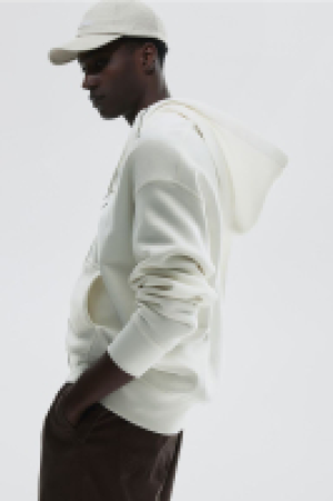 HM  Oversized Fit Zip-through hoodie