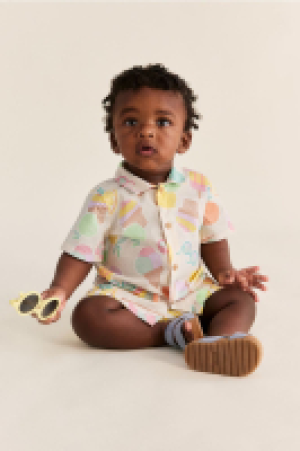 HM  Short-sleeved cotton shirt