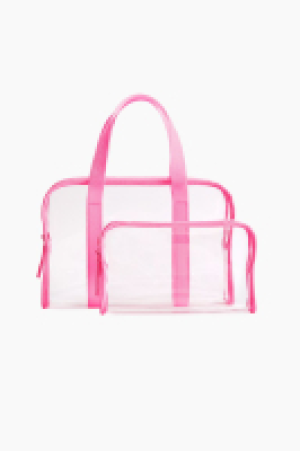 HM  2-pack transparent wash bags