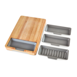 Cutting Board with Trays