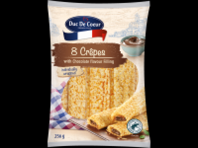 Crêpes with Chocolate Filling