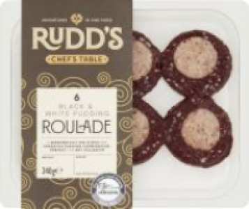 Rudds Black & White Pudding Roulade