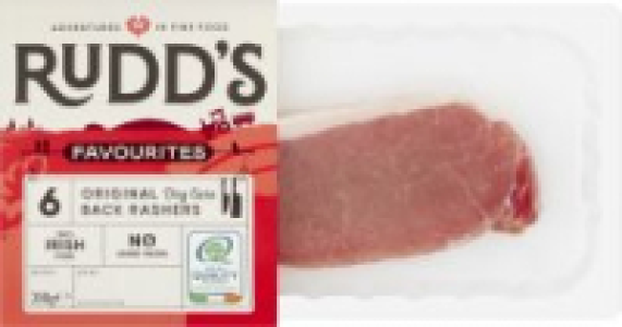 Original Dry Cured Back Rashers 3.00 €