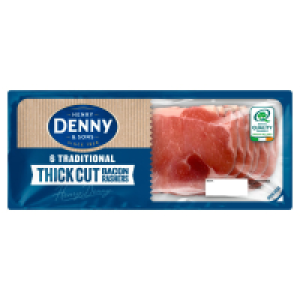 SuperValu  Denny Cap Rasher Traditional Thick Cut 6 Pack