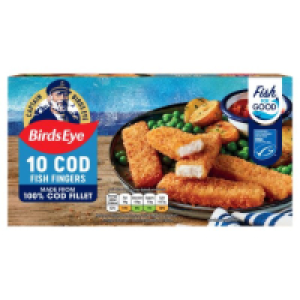 Birds Eye Cod Fish Fingers 10 Pack 4.00 €