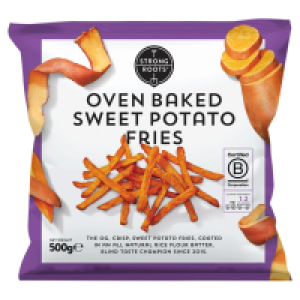 Strong Roots Oven Baked Sweet Potato Fries 3.99 €