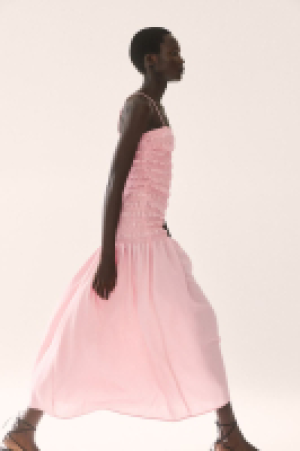 Smocked maxi dress