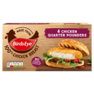Birds Eye Chicken Quarter Pounders 4 Pack 5.00 €