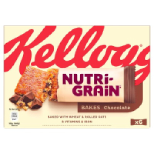 Kelloggs Nutri-Grain Chocolate Bakes 6 Pack 3.50 €