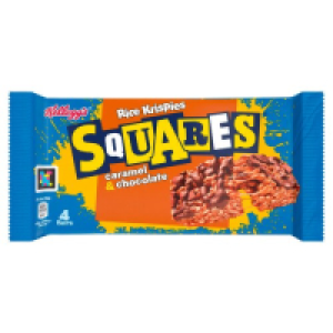 Kelloggs Rice Krispies Caramel & Chocolate Squares 4 Pack 2.50 €