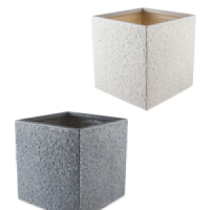 Slate Effect Square Planter