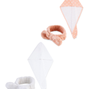 Lacura Towelling Hair Accessories