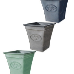 Large Square Olive Planter