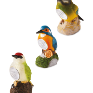 Solar Bird Garden Light