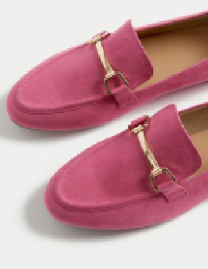 M&s Collection Trim Detail Slip On Flat Loafers