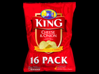 Lidl  King Cheese & Onion Crisps