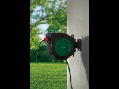 Wall-Mounted Hose Reel