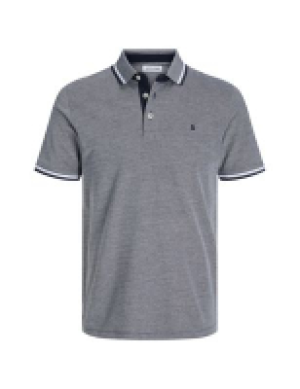 Jack & Jones Slim Fit Pure Cotton Tipped Polo Shirt