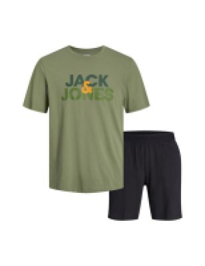 Marks and Spencer Jack & Jones Pure Cotton Logo Pyjama Set