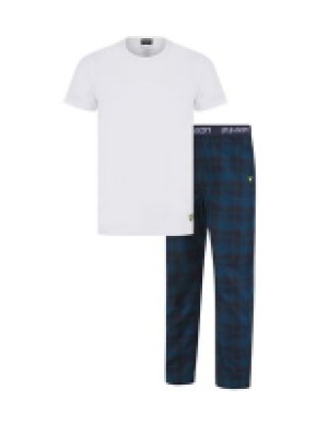 Lyle & Scott Cotton Rich Checked Pyjama Set
