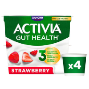 Danone Activia Strawberry 4 Pack 2.50 €