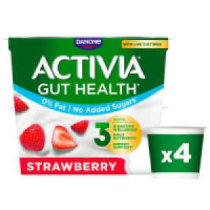 Danone Activia 0% Strawberry 4 Pack 2.50 €