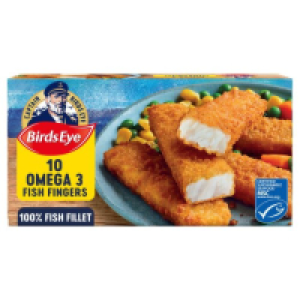 Birds Eye Omega 3 Fish Fingers 10 Pack 3.50 €