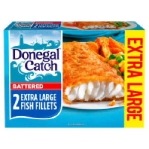 Donegal Catch Extra Large Battered Fish Fillets 2 Pack