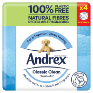 Andrex Toilet Tissue Washlets Classic Clean 6.00 €