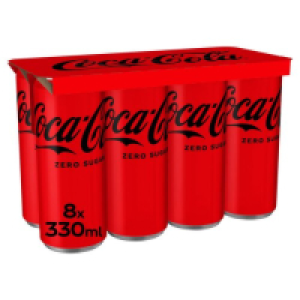 Coca-Cola Zero Sugar Can 8 Pack 6.95 €