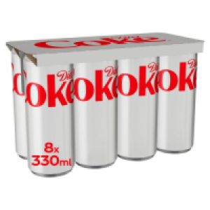 Diet Coke Can 8 Pack 6.95 €