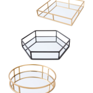 Kirkton House Mirrored Tray