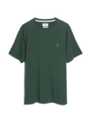 Marks and Spencer Farah Organic Cotton Crew Neck T-Shirt