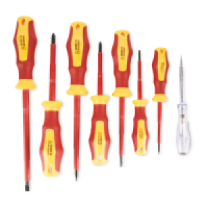 8 Piece VDE Screwdriver Set