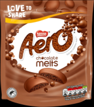 Aero Melts Milk Chocolate Sharing Pouch
