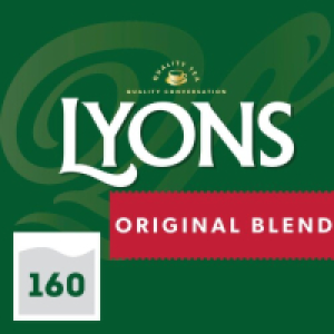 Lyons Original Blend Tea 160 Pack 5.50 €