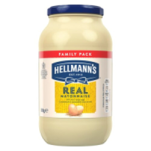 SuperValu  Hellmanns Real Mayonnaise Jar