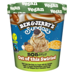 Ben & Jerrys Sundae Non Dairy Oat of this Swirled 5.50 €