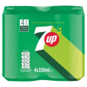SuperValu  7up Cans 4 Pack