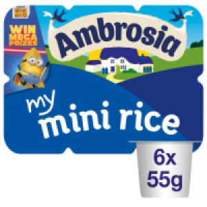 Ambrosia Mini Rice Pots 6 Pack