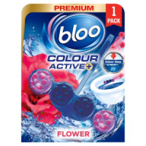 Bloo Colour Active Flower Toilet Block