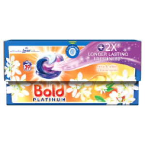 Bold Platinum Citrus & White Verbana Pods 29 Wash