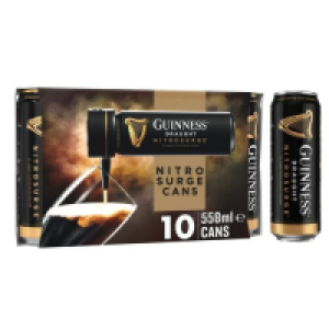Guinness Draught Nitrosurge Can 10 Pack 25.00 €