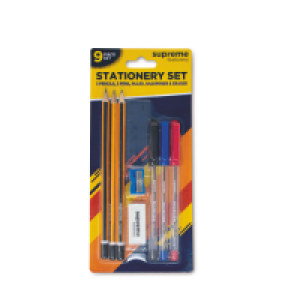 Supreme Stationery 9 Pack