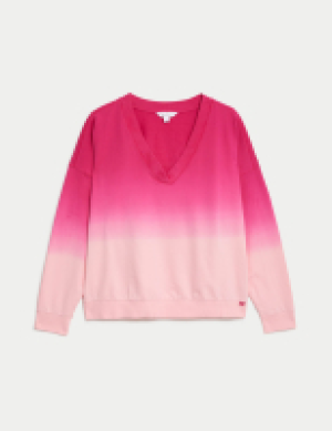 Marks and Spencer B By Boutique Pure Cotton Ombre Lounge Sweatshirt