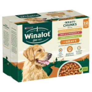 Centra  Winalot Wet Dog Food Mixed 12 Pack 1.2kg
