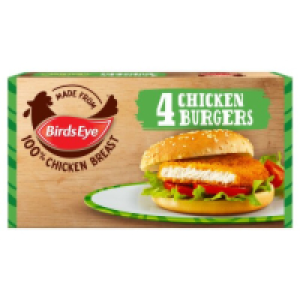 Birds Eye Chicken Burgers 4 Pack 4.05 €