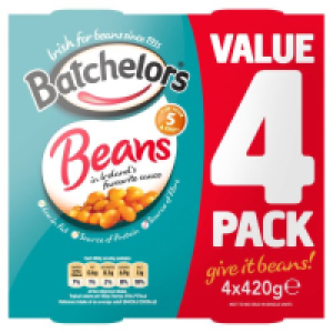 Batchelors Baked Beans 4 Pack 4.00 €