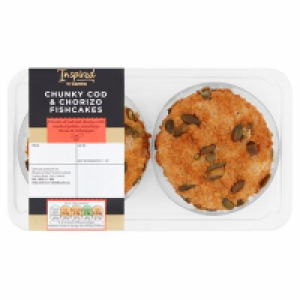 Inspired by Centra Cod & Chorizo Fishcakes 290g